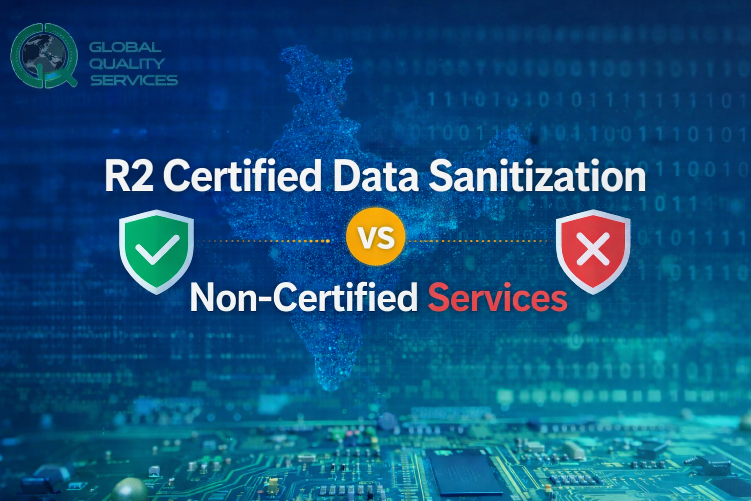 R2 certified data sanitization India