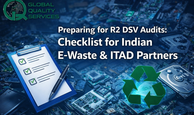 Read more about the article Preparing for R2 DSV Audits: Checklist for Indian E-Waste & ITAD Partners