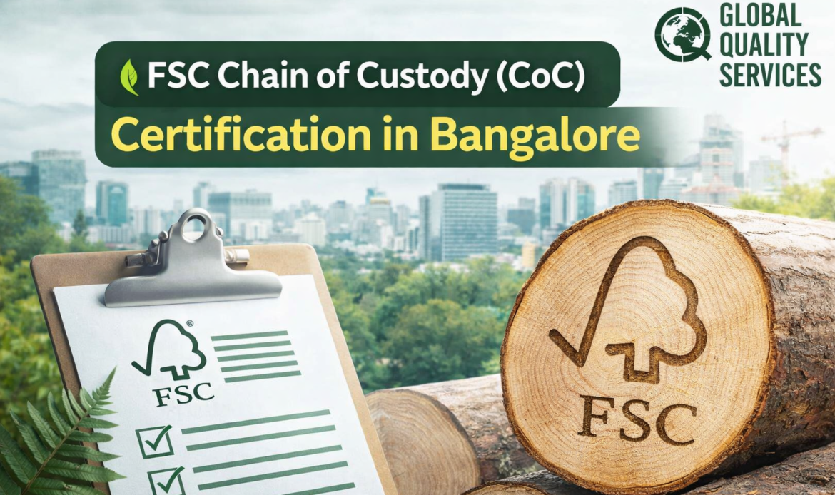 Fsc Certification Sample FSC Chain of Custody (Coc) Certification in Bangalore - ISO 22000, FSSC ...