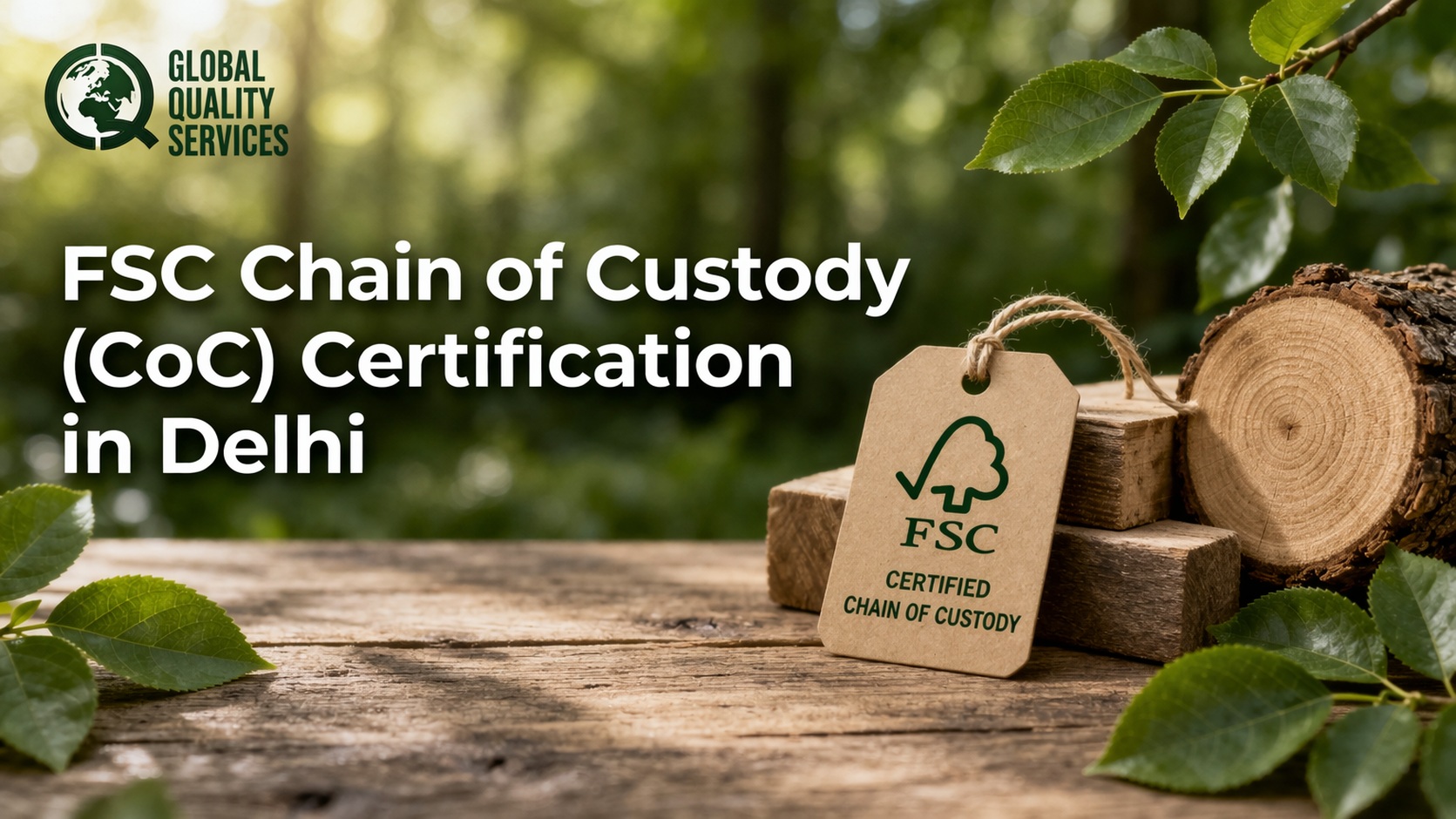 FSC Chain of Custody Certification in Delhi