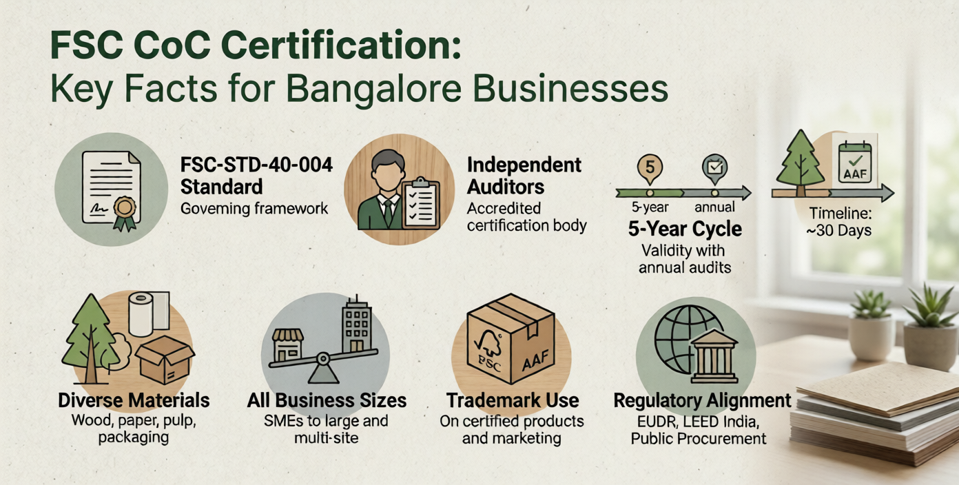 ​​FSC Chain of Custody (Coc) Certification in Bangalore