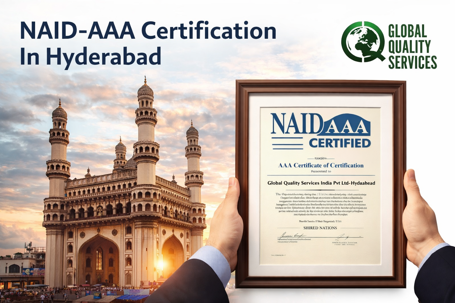 NAID-AAA Certification In Hyderabad