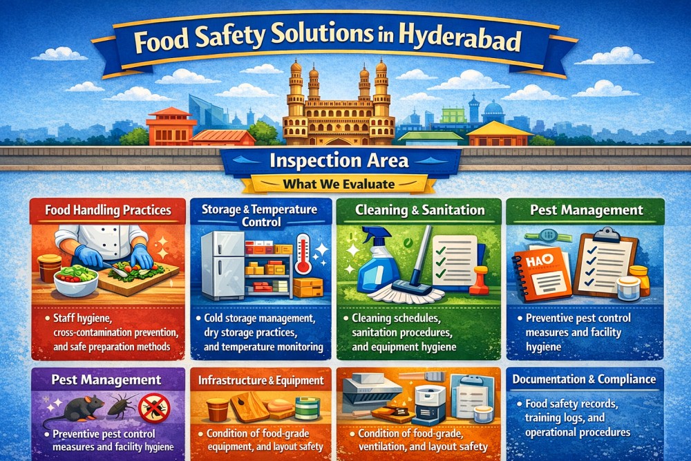 Food Safety Inspection Services In Hyderabad