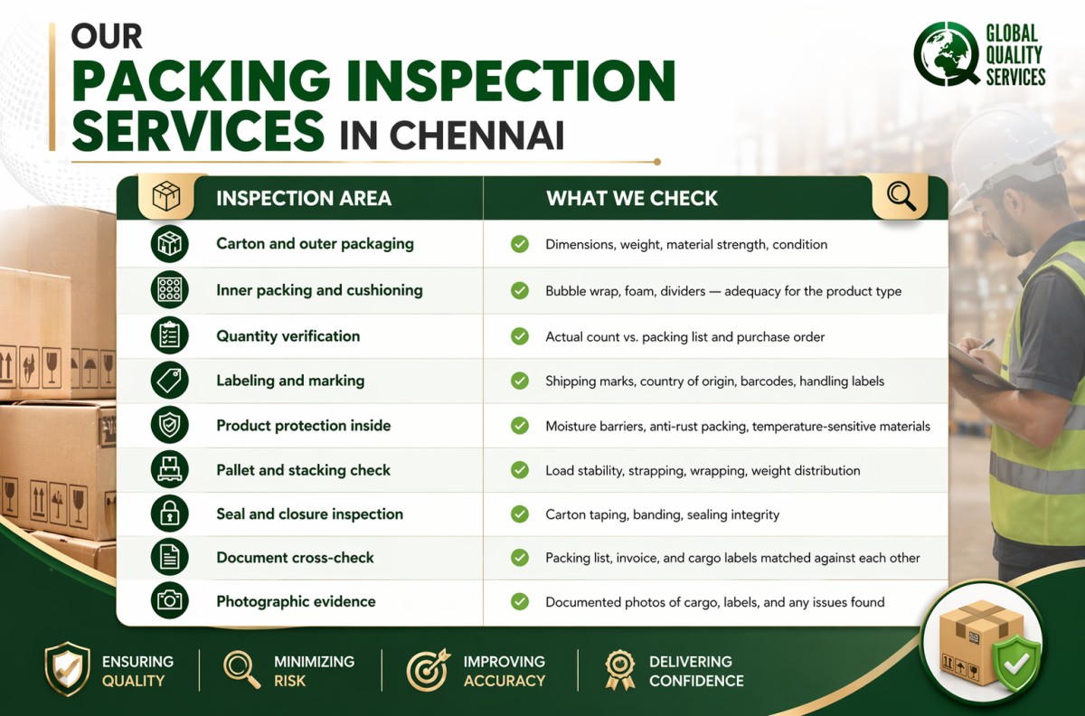Packing Inspection Services In Chennai