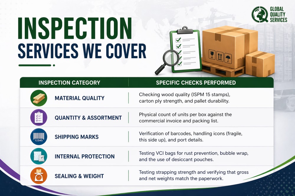 Packing Inspection Services in Mumbai