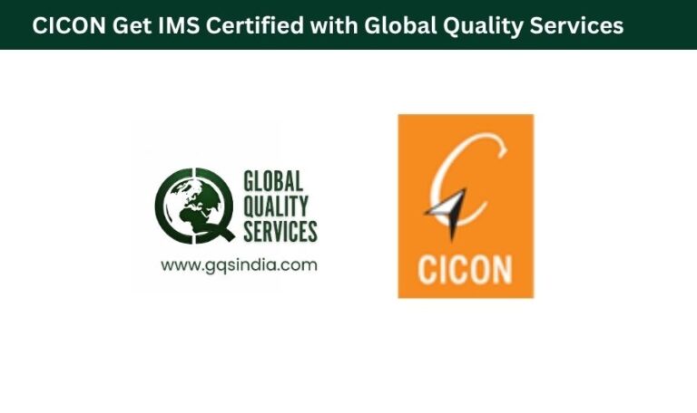 Read more about the article CICON Get IMS Certified with Global Quality Services