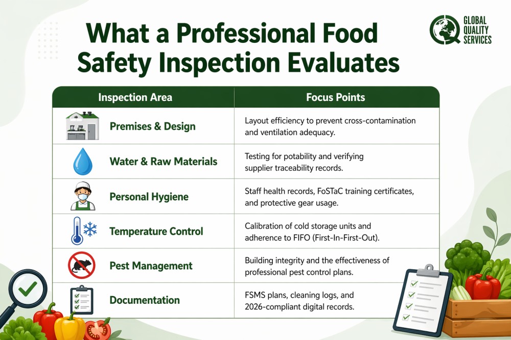 Food Safety Inspection Services In Pune