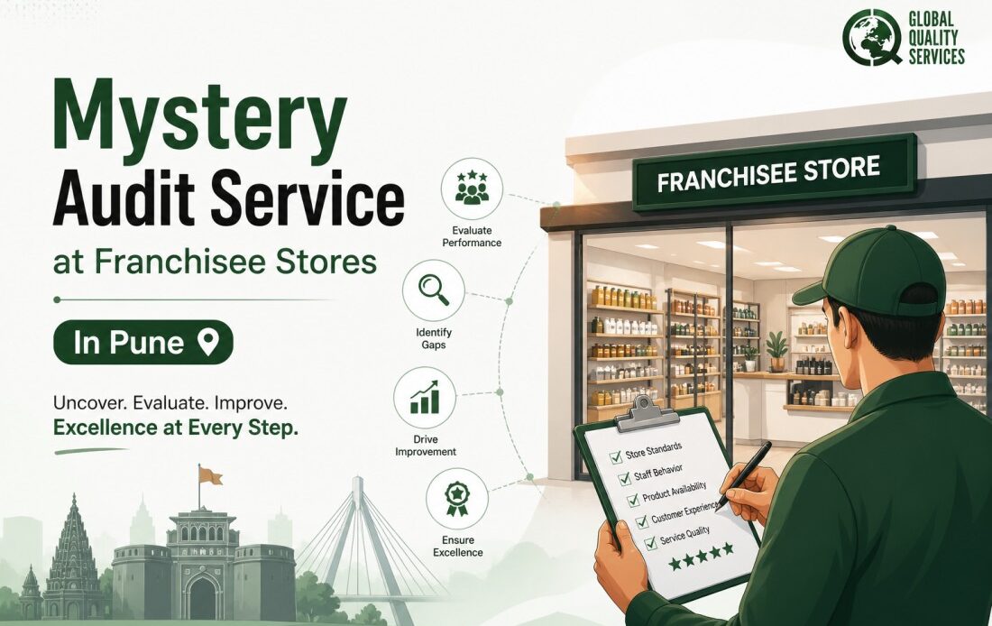 Mystery Audit Service at Franchisee Stores In Pune