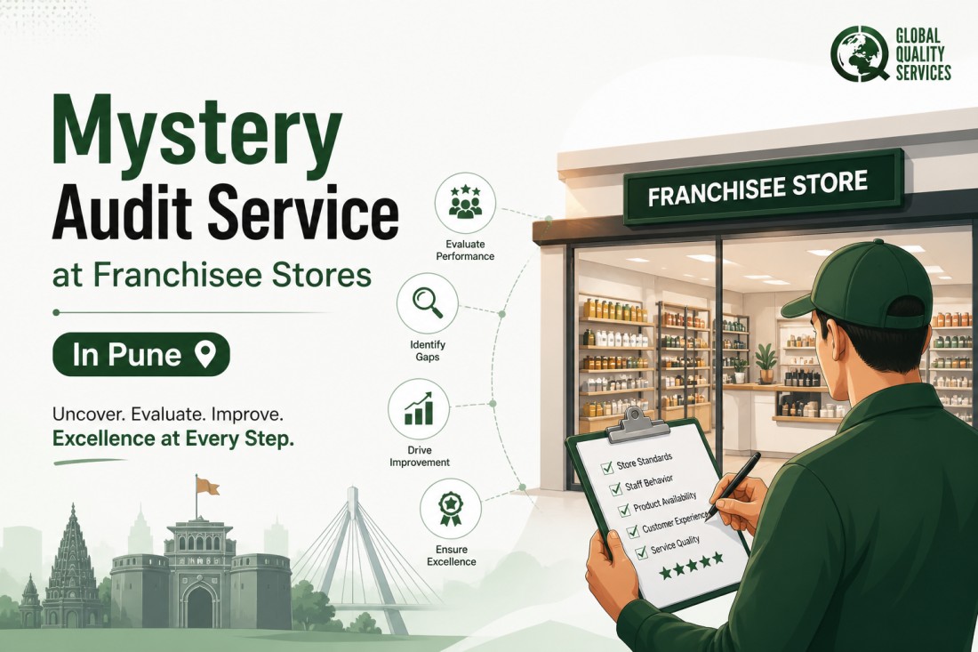 Mystery Audit Service at Franchisee Stores In Pune
