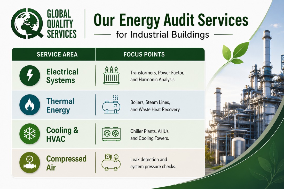 Energy Audits Services of Industrial Buildings In Chennai