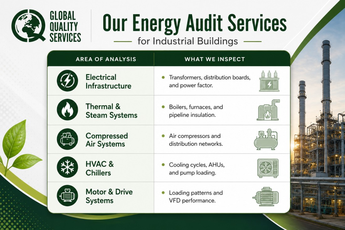 Energy Audits Services of Industrial Buildings In Hyderabad