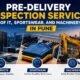 Pre-Delivery Inspection Services of IT, Sportswear, and Machinery In Pune