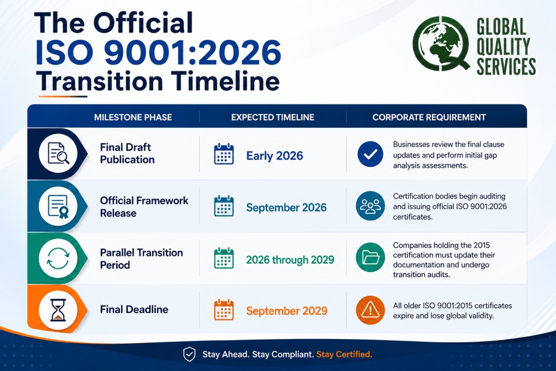 ISO 9001:2026 Certification in Bengaluru
