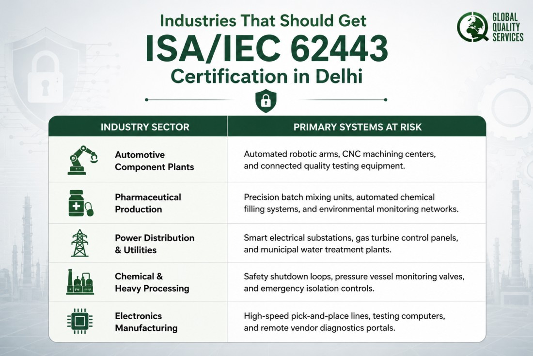 ISA/IEC 62443 Certification Consultants
