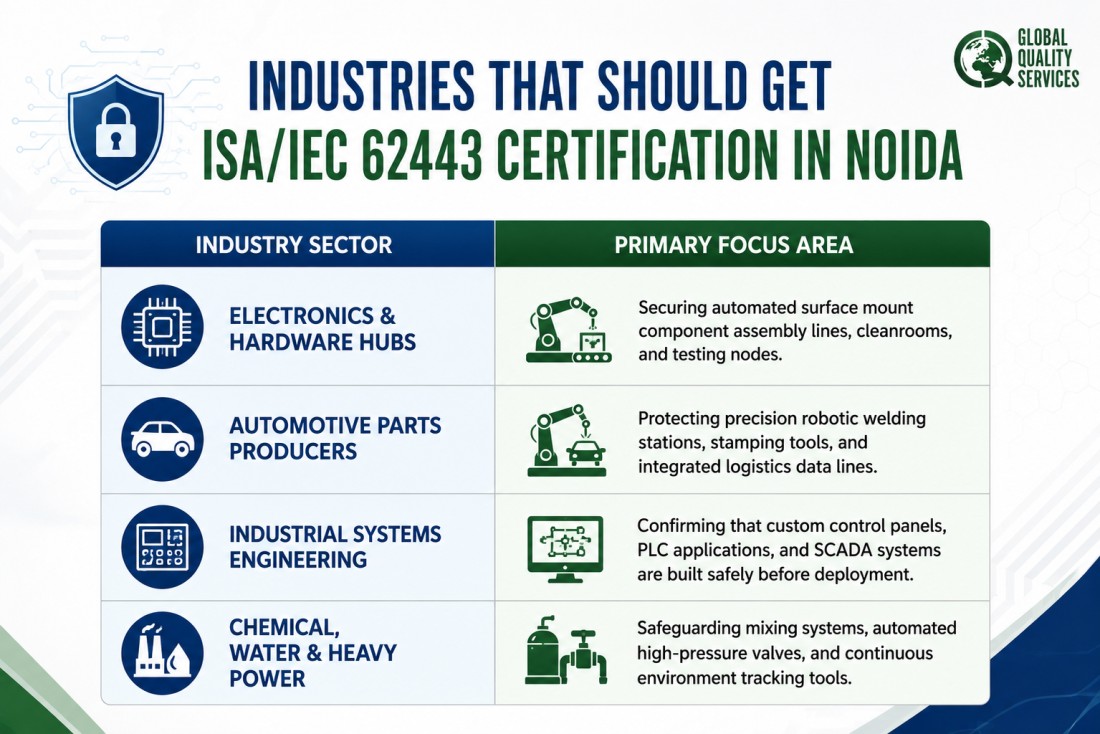 ISA/IEC 62443 Certification Services in Noida