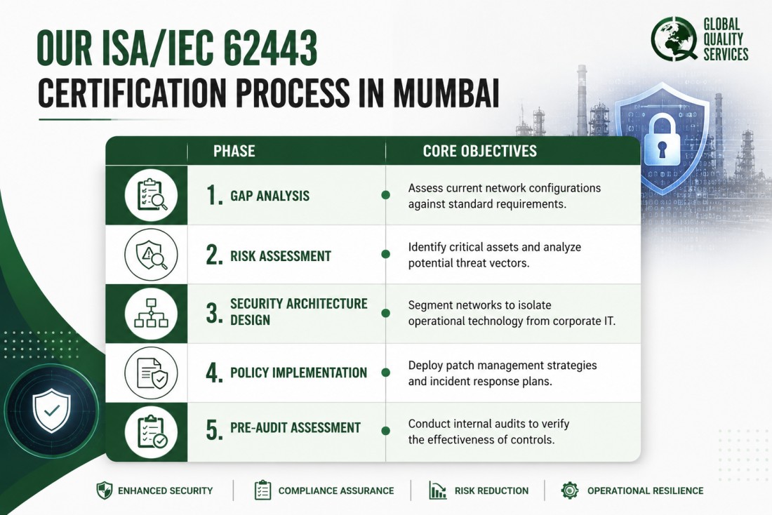 ISA/IEC 62443 Certification Consultants in Mumbai