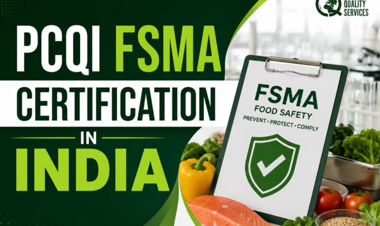 PCQI FSMA Certification in India