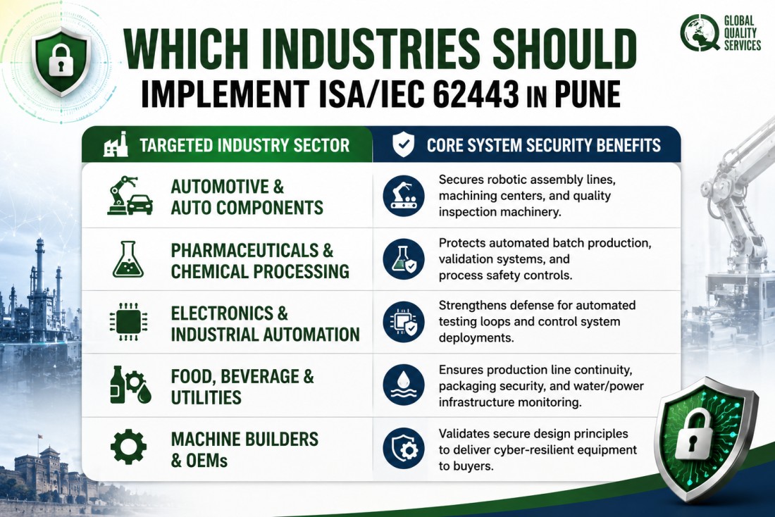 ISA/IEC 62443 Certification Services in Pune