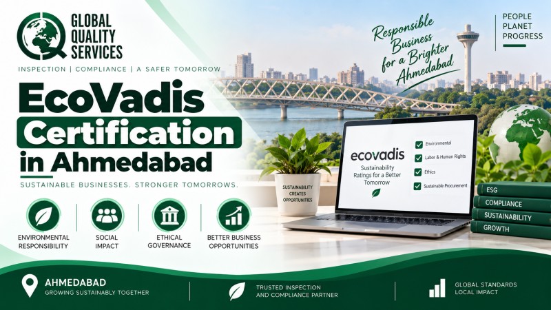EcoVadis Certification in Ahmedabad