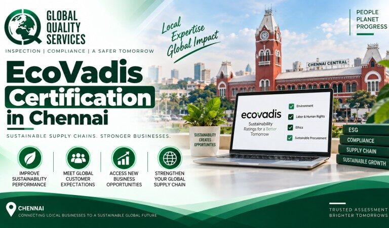 EcoVadis Certification in Chennai