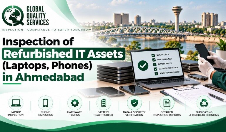 Inspection of Refurbished IT Assets (Laptops, Phones) in Ahmedabad