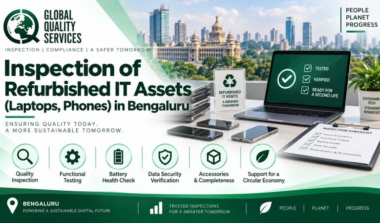 Inspection of Refurbished IT Assets (Laptops, Phones) in Bengaluru