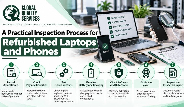 Refurbished IT Assets Inspection Services in Ahmedabad