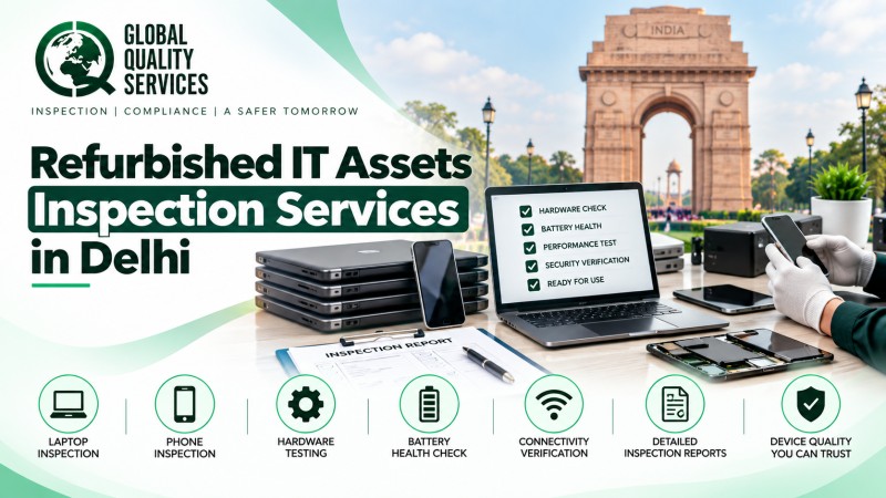 Refurbished IT Assets Inspection Services in Delhi