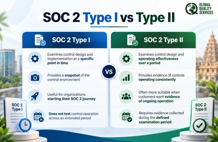 SOC 2 Type I vs Type II