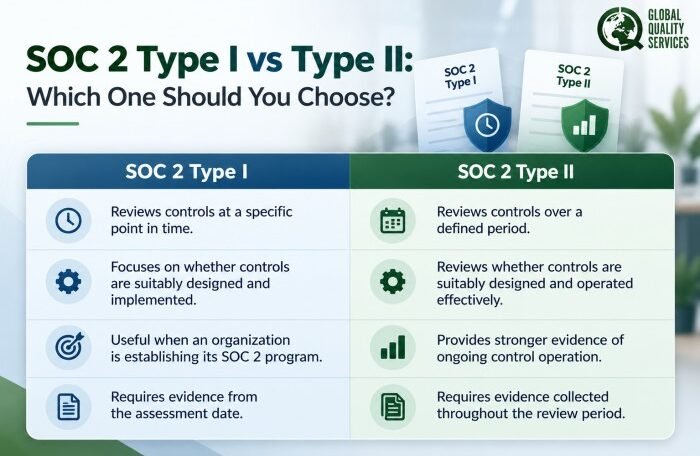 SOC 2 Certification Type I and II in Hyderabad
