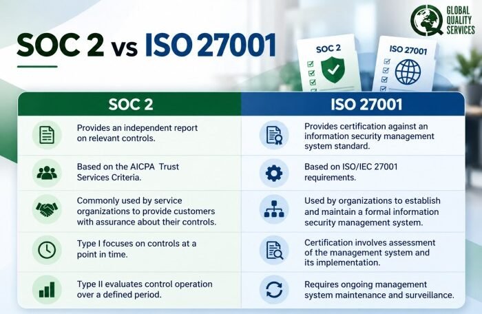 SOC 2 Certification Type I and II in Hyderabad