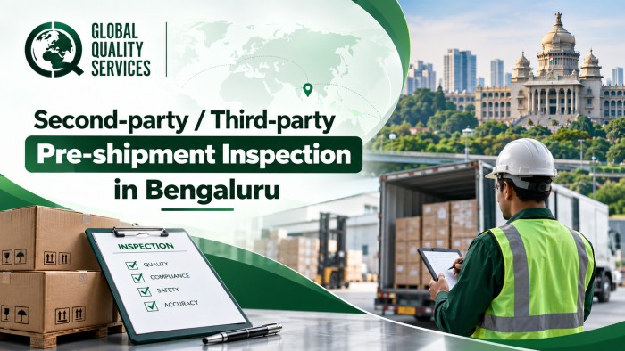 Second-party : Third-party Pre-shipment Inspection in Bengaluru