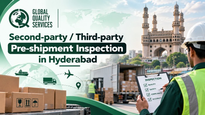 Second-party : Third-party Pre-shipment Inspection in Hyderabad