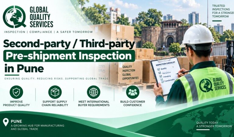 Second-party : Third-party Pre-shipment Inspection in Pune