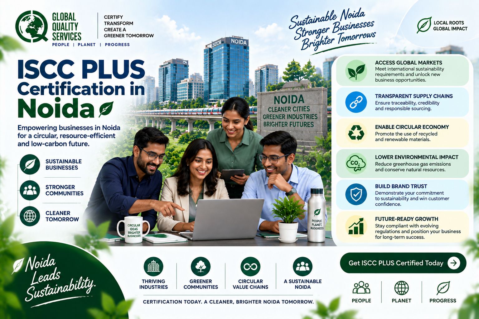 ISCC PLUS CERTIFICATION IN NOIDA