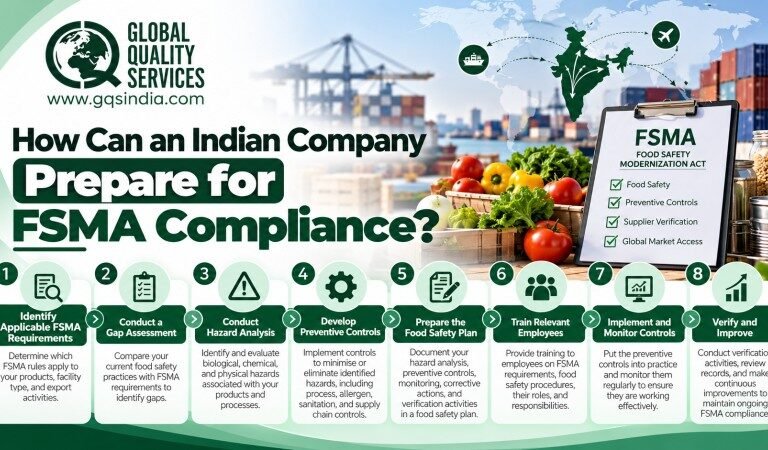 How Can an Indian Company Prepare for FSMA Compliance?